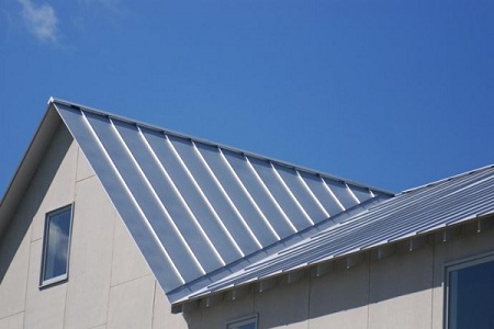 крыша из оцинкованного железа